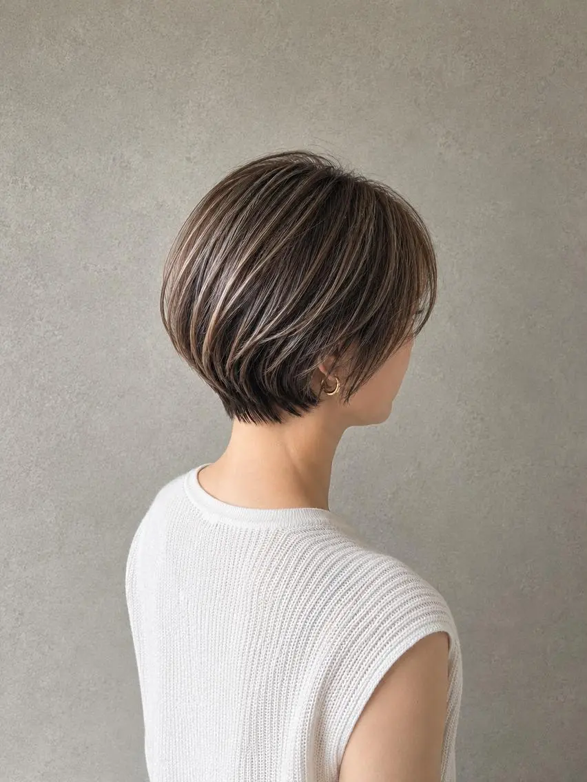 ショート 川畑 理花のヘアスタイル