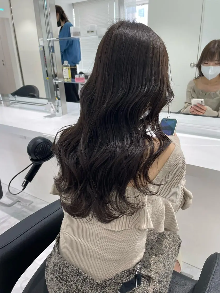 ロング カラー ヘアアレンジ 髪質改善/美髪矯正 艶髪/Takutoのヘアスタイル