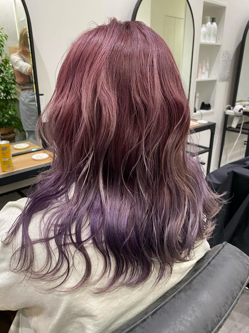 セミロング ヘアカラー トリートメント トップスタイリスト/ アユミのヘアスタイル