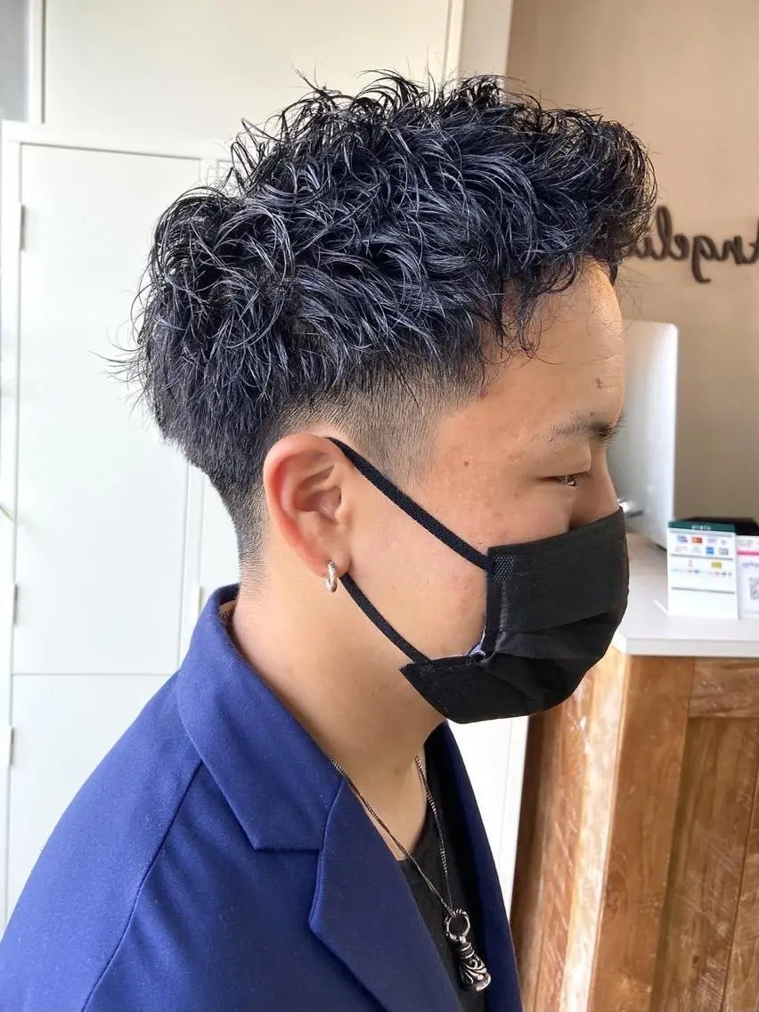 メンズ NUMBER天王寺 ほたる⭐️のヘアスタイル