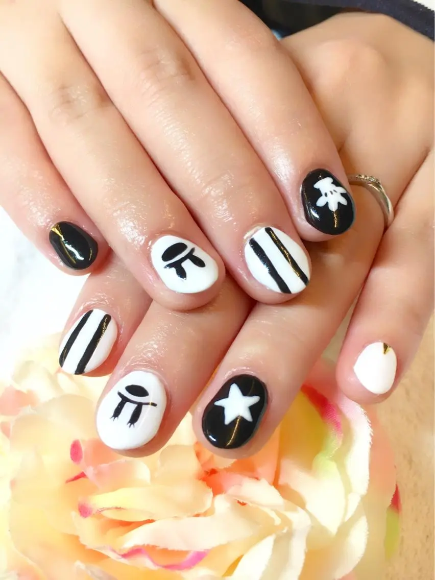 ネイル 成人式 フットネイル ジェルネイル ミラーネイル パラジェル clover nailのネイルデザイン