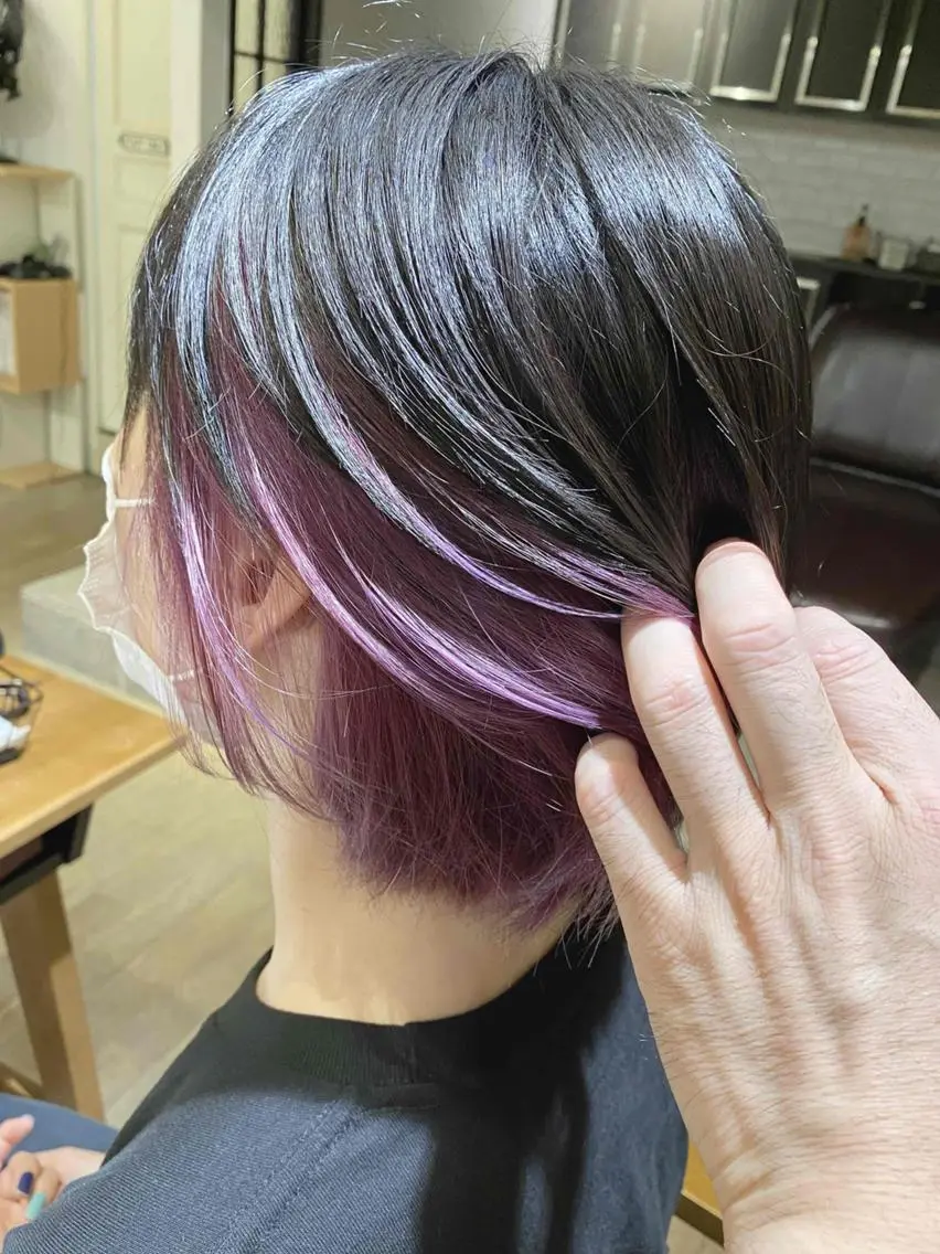 ショート カラー 前田 裕介のヘアスタイル