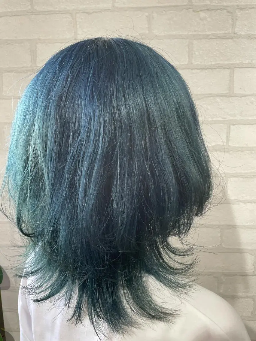 ミディアム カット ヘアカラー メンズ特化☝️添田 好恵のヘアスタイル