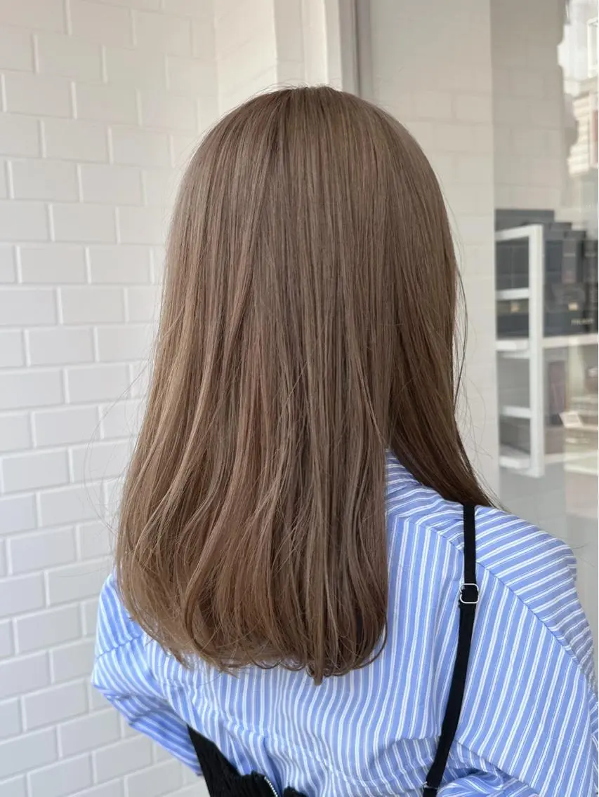 ロング カラー 髪質改善・ クロスパーマ◎倉澤のヘアスタイル