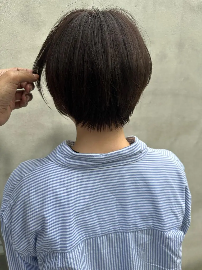 ショート カット ヘアカラー トリートメント 【店長】Lond山本 大輔のヘアスタイル