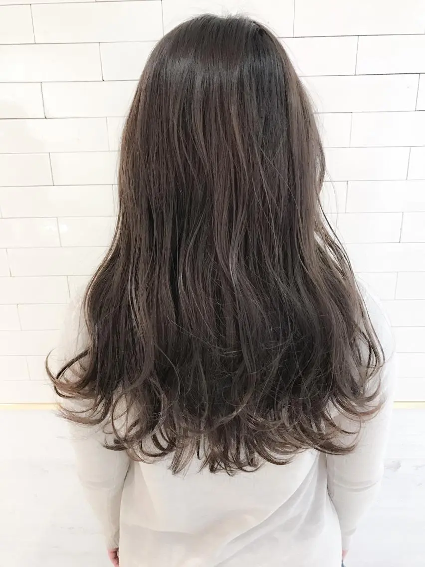セミロング カラー ベージュカラー 外国人風カラー カット ヘアカラー 🧡ショートの達人 🧡SHOのヘアスタイル