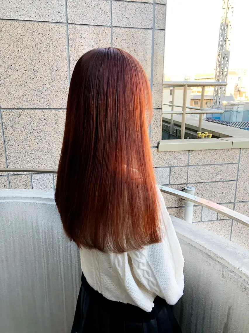 セミロング カラーアンドケアリタ kitamuuuのヘアスタイル