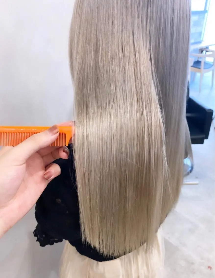 ミディアム カラー ヘアカラー トリートメント カラー系/カット特化 🟠オオタキマサシのヘアスタイル