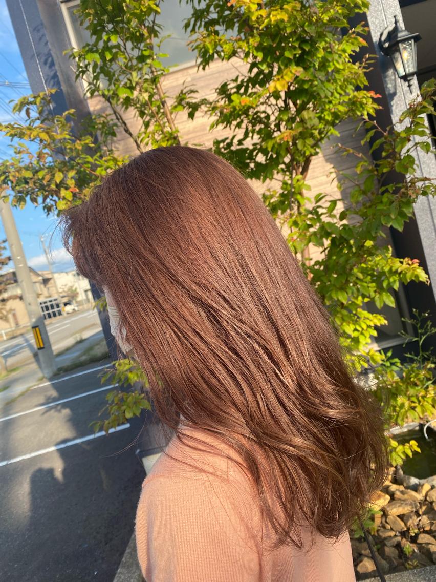 ロング カラー ベージュカラー カット ヘアカラー トリートメント 似合わせ/顔周り 💛Mayuka🧡のヘアスタイル