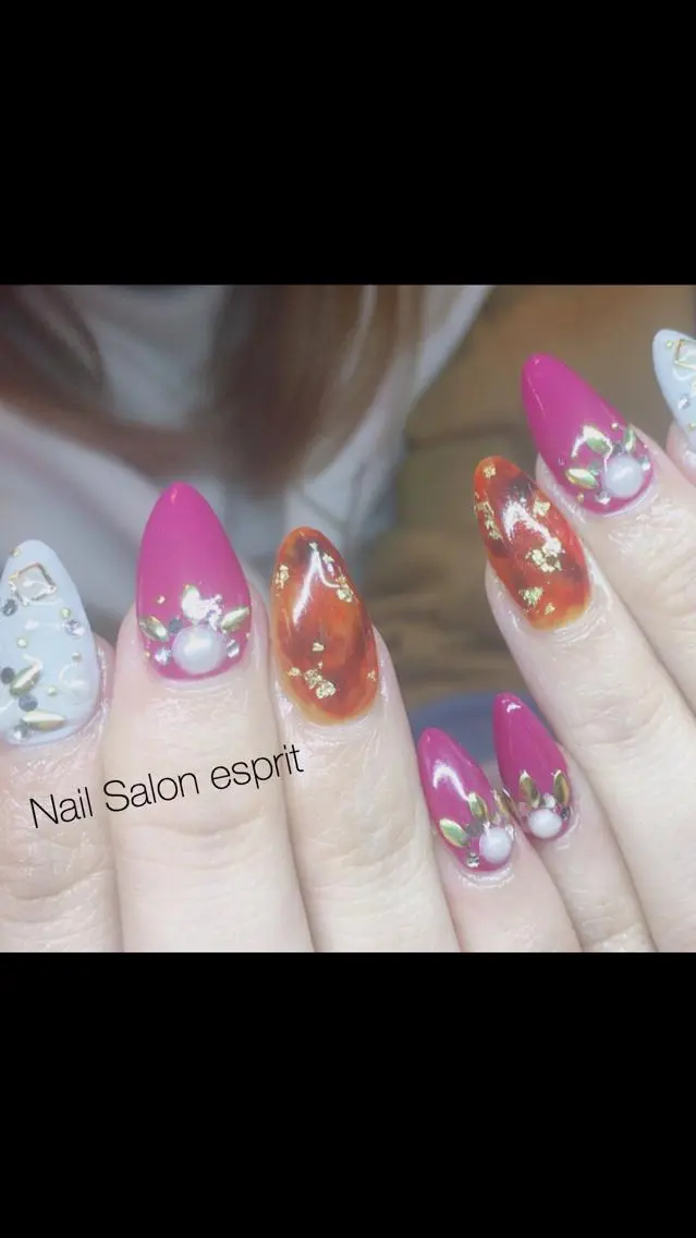 ネイル 持ち込み Nail Salon espritのネイルデザイン