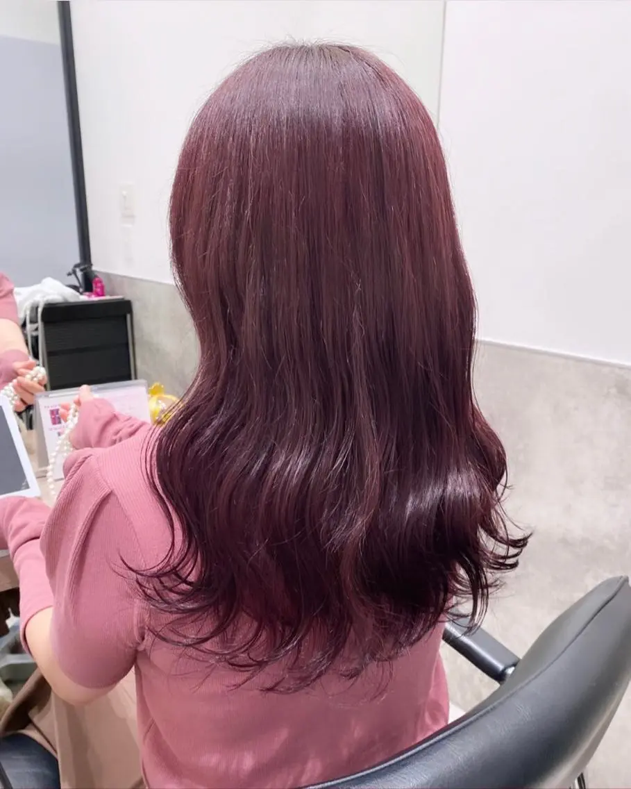 ロング カラー 💗ガーリーヘア🎀 saki💗のヘアスタイル