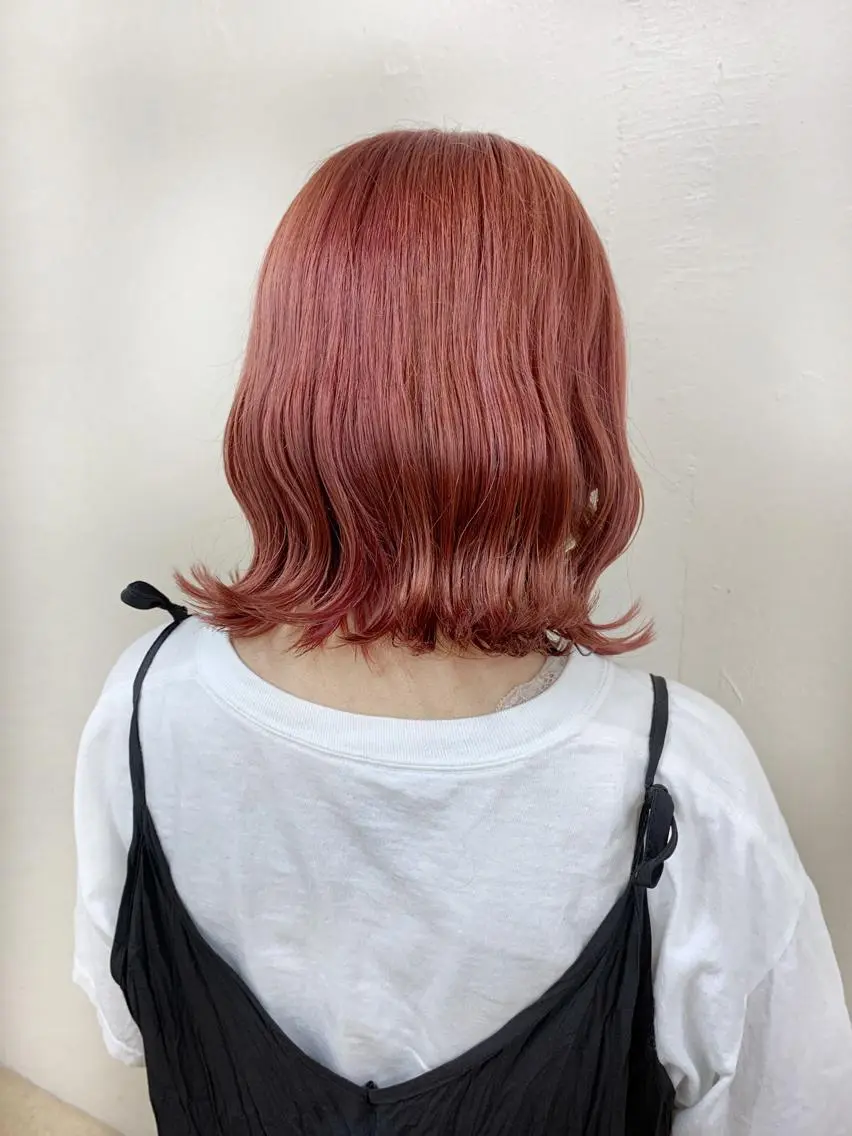 ミディアム パーマ メンズ 💕上野美容師☁ ブリーチ💖サワのヘアスタイル