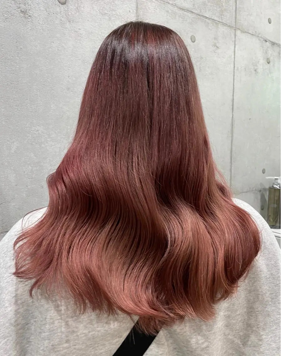 カラー ベージュカラー ピンクカラー ピンクベージュ オオカワユウキ 🎀newi池袋のヘアスタイル