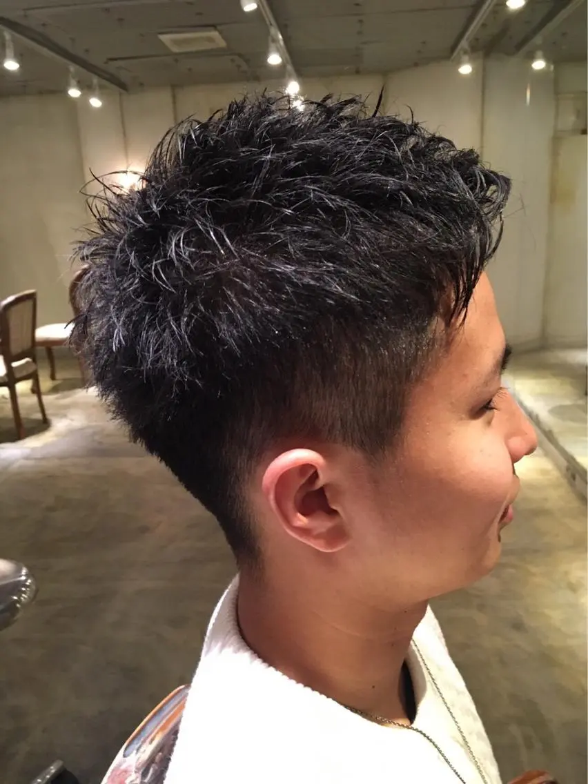 メンズ 刈り上げ こう ちゃんのヘアスタイル