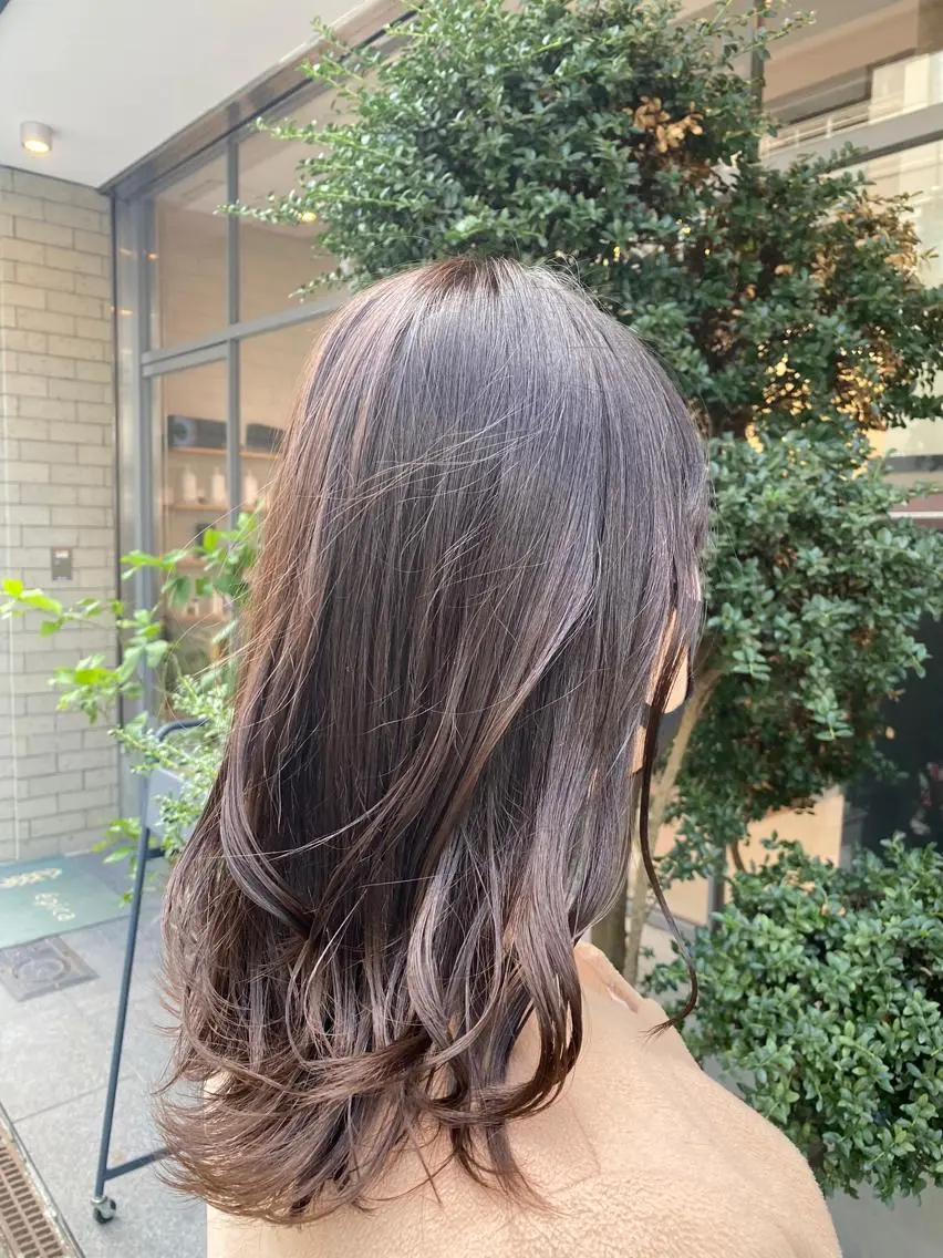 ロング ヘアアレンジ 韓国好き🇰🇷 美容師MIKUのヘアスタイル