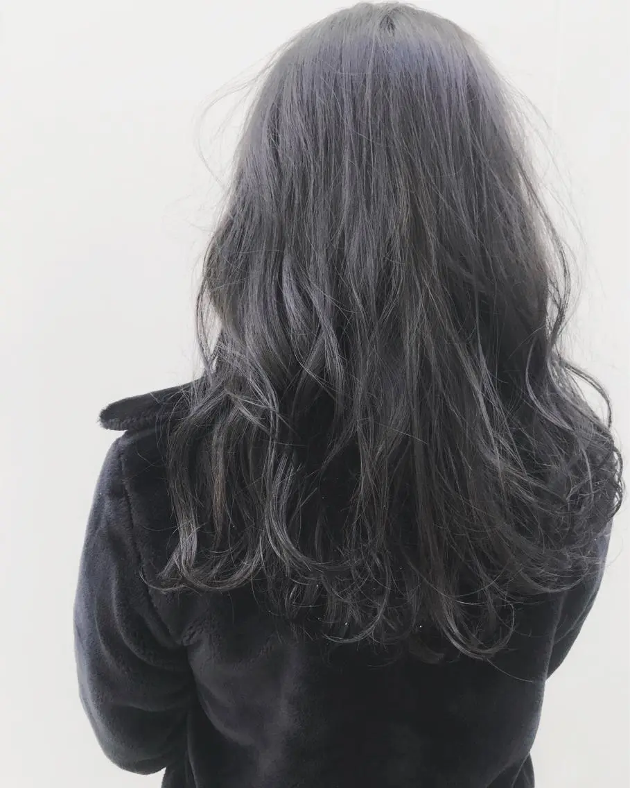 セミロング カラー 透明感カラー 髪質改善🌟 TAKERUのヘアスタイル
