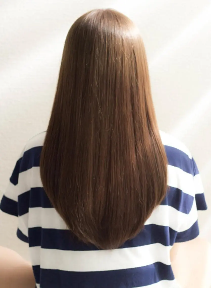 セミロング セミロングパーマ くせ毛 h kaoriのヘアスタイル