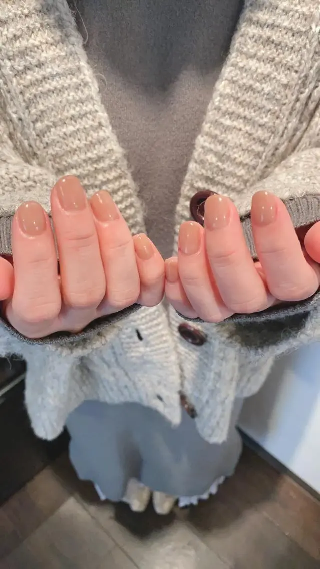 ネイル ワンカラーネイル ハンドネイル Ann nailのネイルデザイン