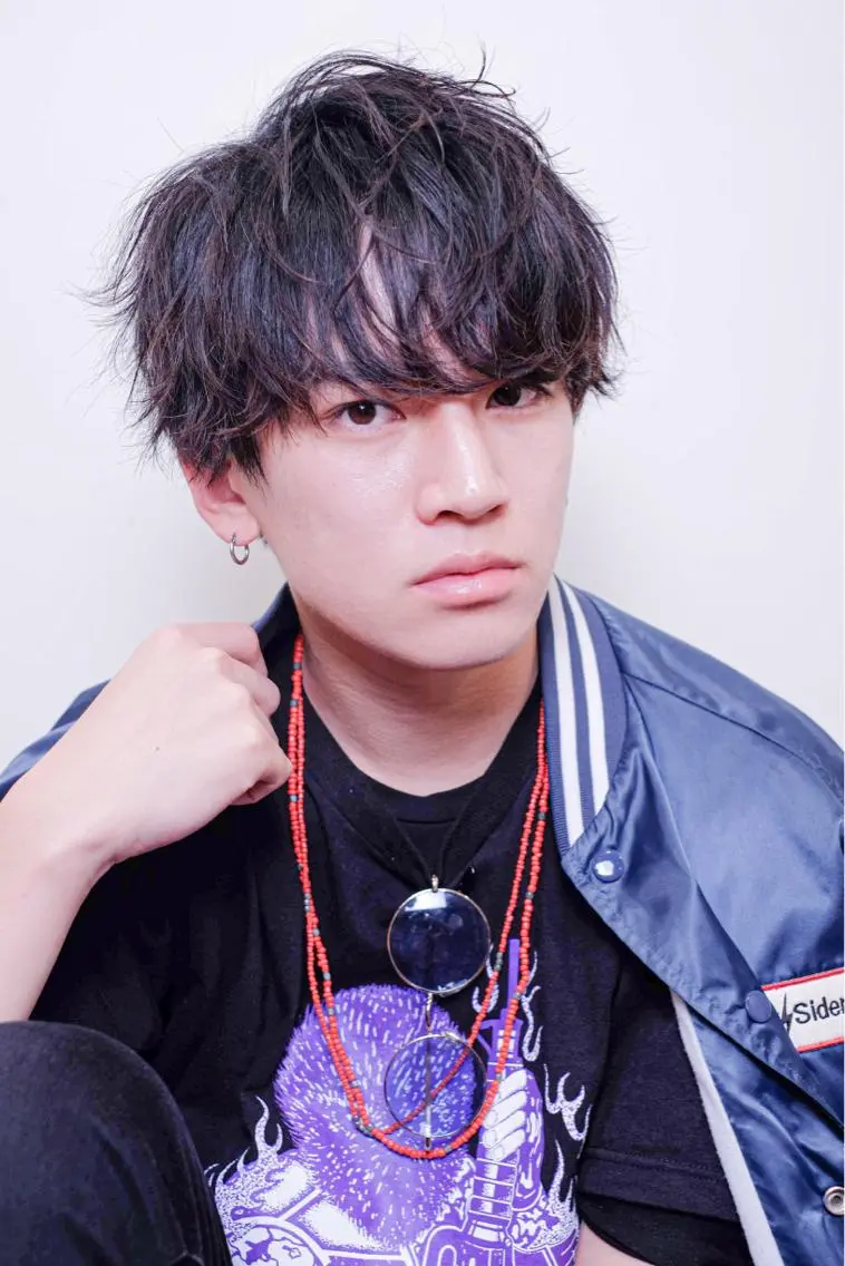 ショート パーマ サトウ レンマのヘアスタイル