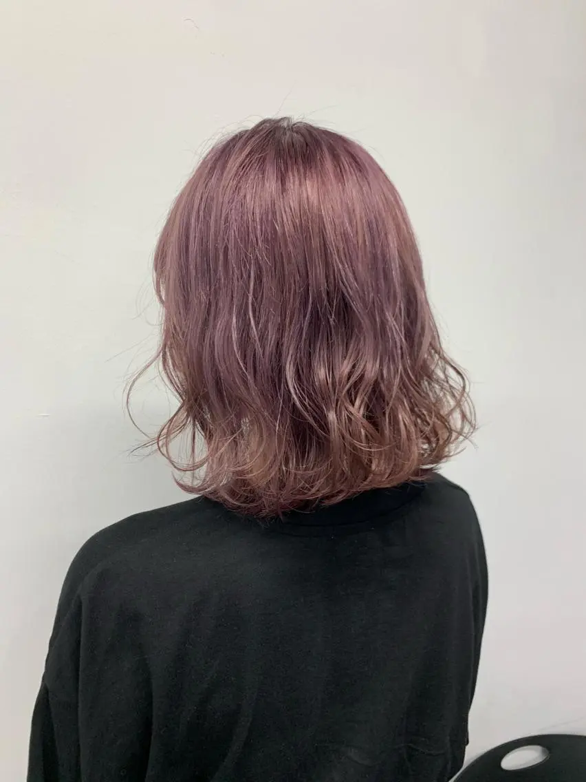 ミディアム カラー パーマ ヘアアレンジ メンズ 🩵 JURI🩵のヘアスタイル