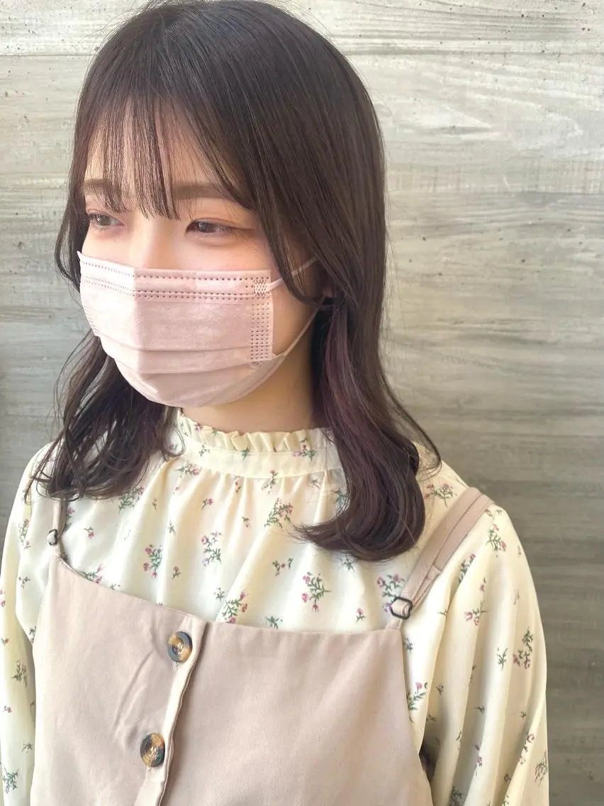 セミロング Okamura Chisatoのヘアスタイル