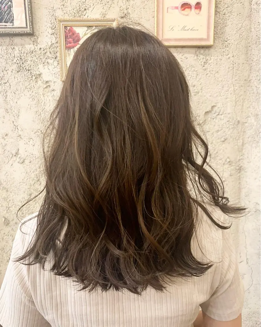 カラー ヘアカラー トリートメント AYAKA/カラー モデル募集ᡣ𐭩のヘアスタイル