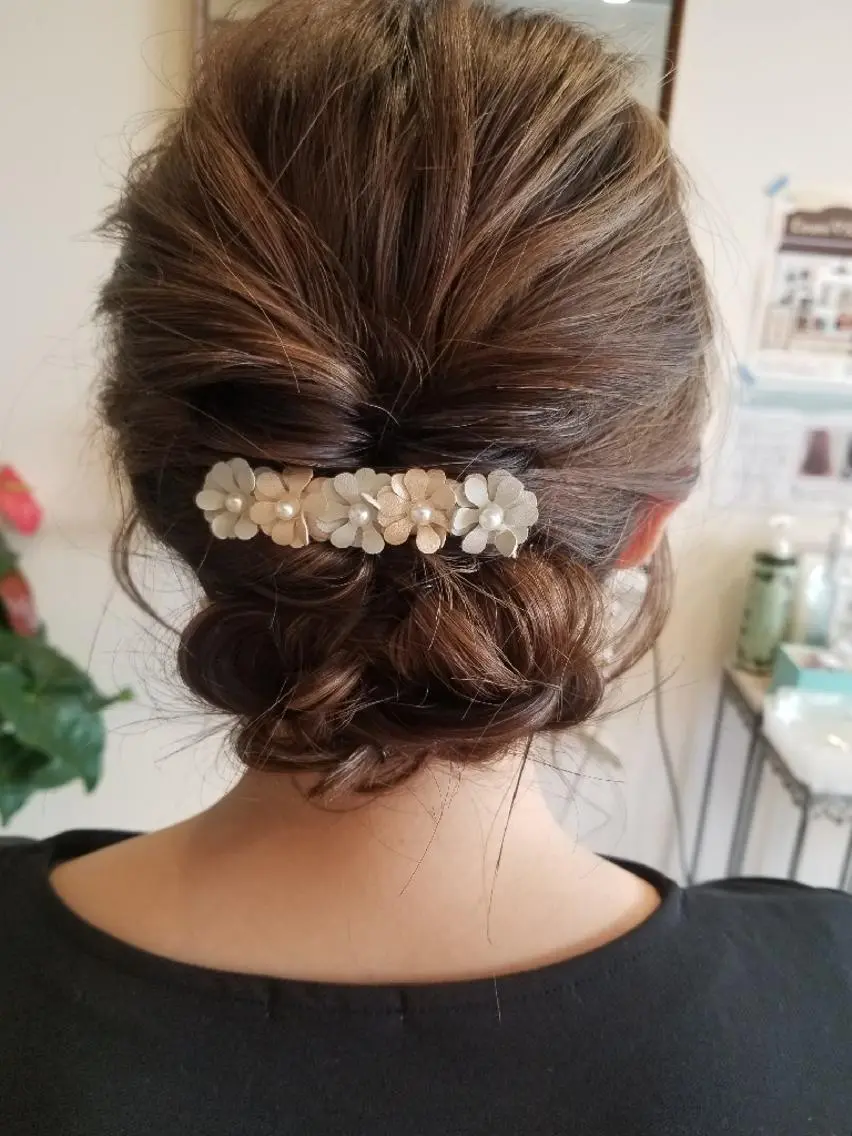 セミロング Coumi 女性専用美容室のヘアスタイル