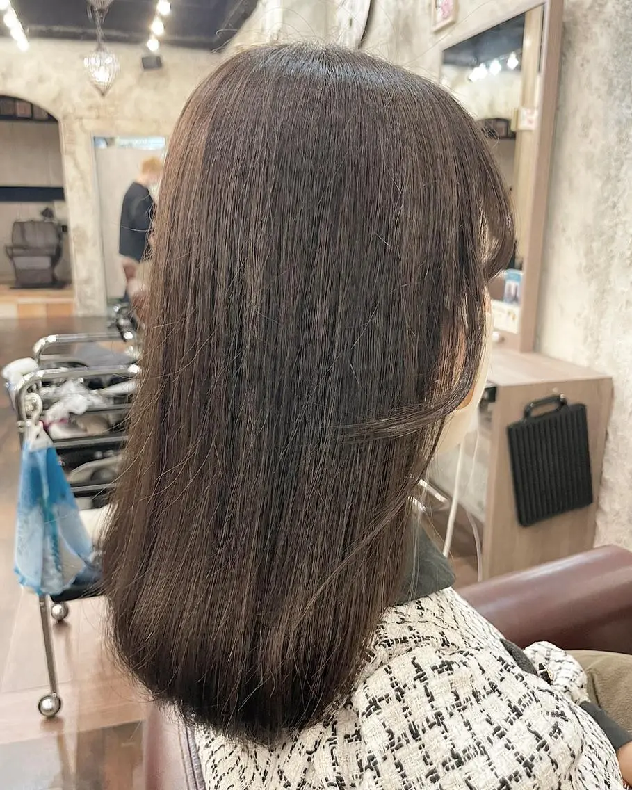 カラー ヘアカラー トリートメント AYAKA/カラー モデル募集ᡣ𐭩のヘアスタイル