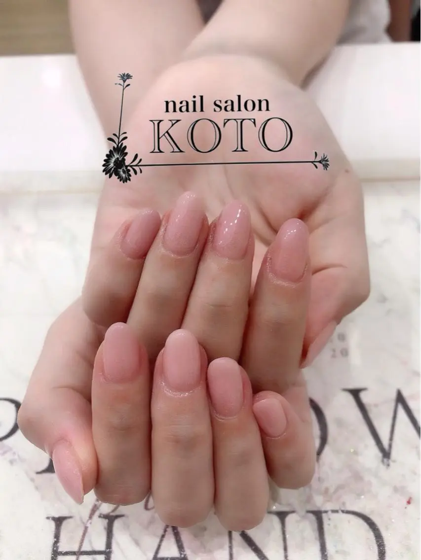 ネイル ジェルネイル オフィスネイル スカルプネイル Risa ネイルサロンKOTOのネイルデザイン