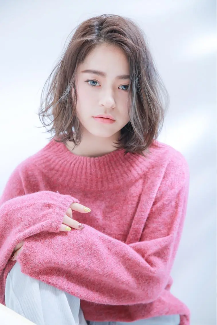 ミディアム カラー カット ヘアカラー ビビデ枚方店　店長 濵添　健太郎のヘアスタイル