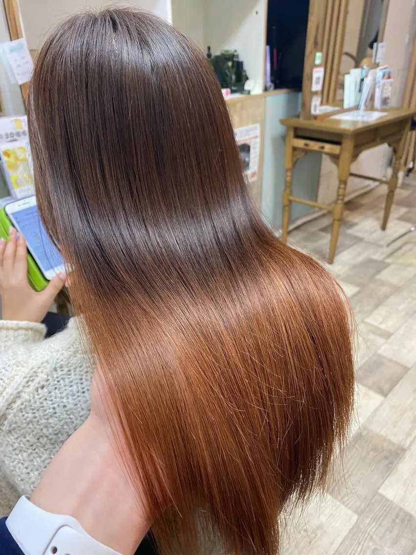 ロング 髪質改善✨ 角谷　勇のヘアスタイル