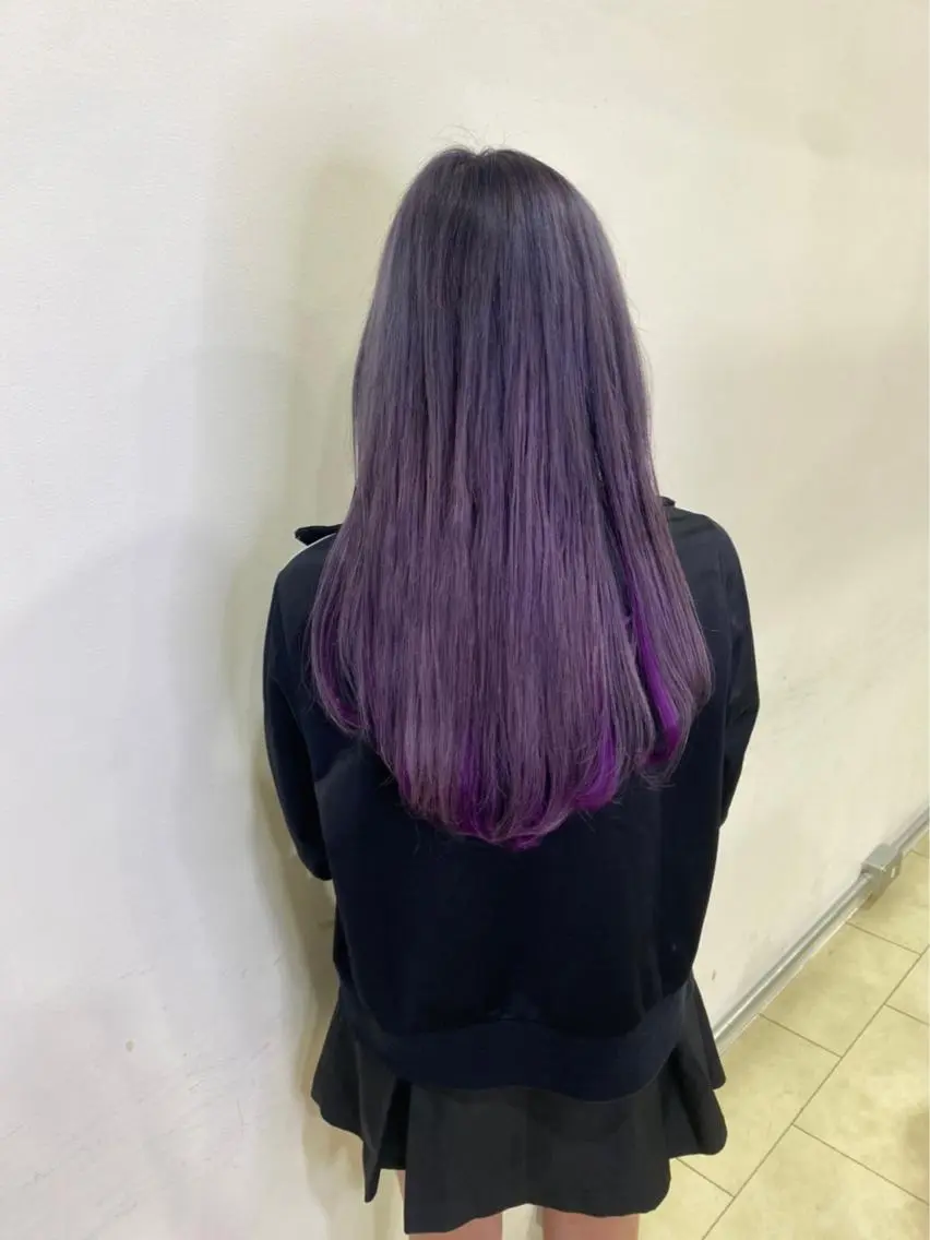 ロング カラー 流行デザイン特化 東方  舜のヘアスタイル
