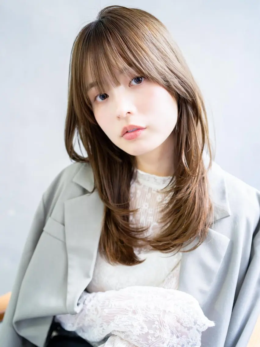 ミディアム 【EIGHT札幌】 HONOKAのヘアスタイル
