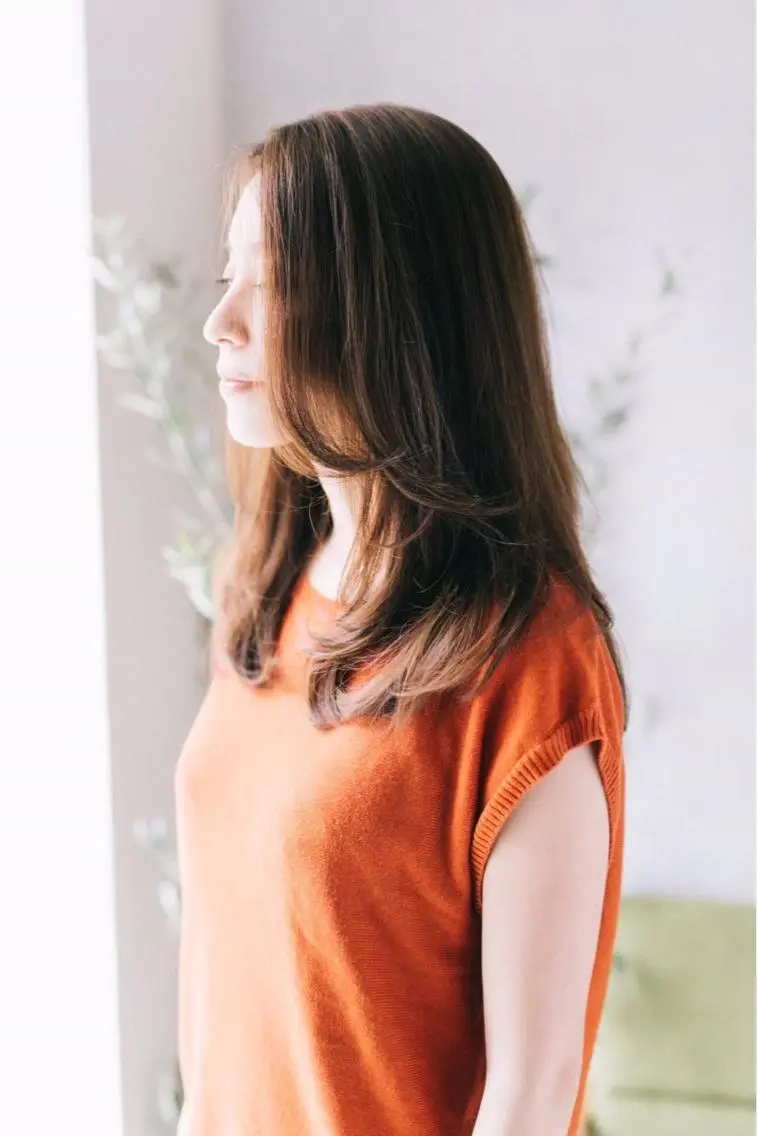 ロング カラー 大宮縮毛矯正の達人 髪質改善/レイヤーのヘアスタイル
