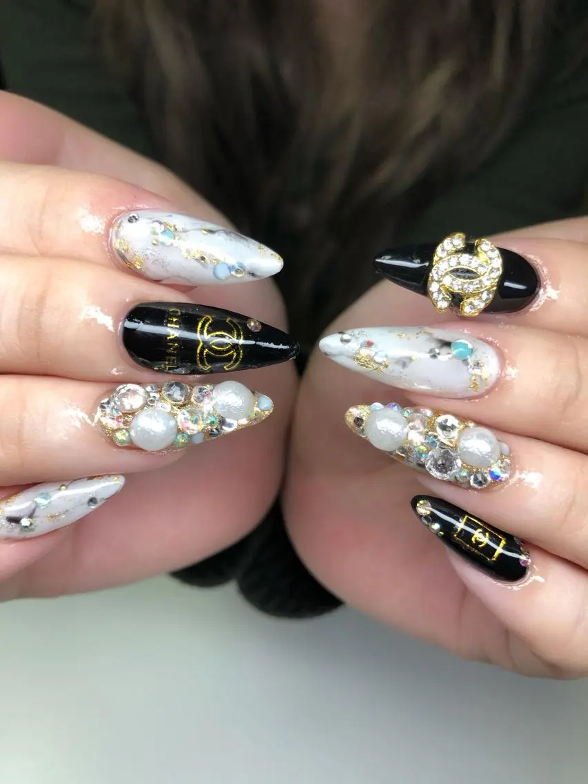 ネイル アートネイル 長さ出し ジェルネイル ロングネイル マットネイル Nail Salon espritのネイルデザイン