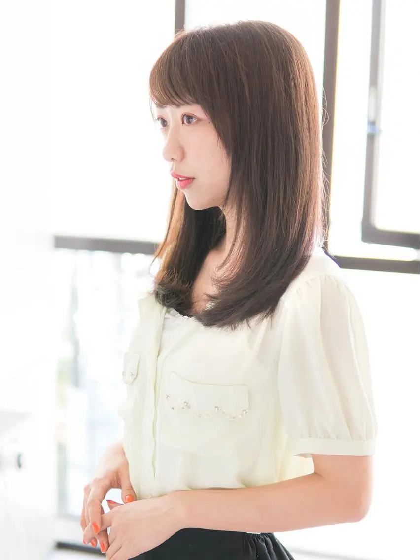 ロング カラー ロング 永野 良一のヘアスタイル