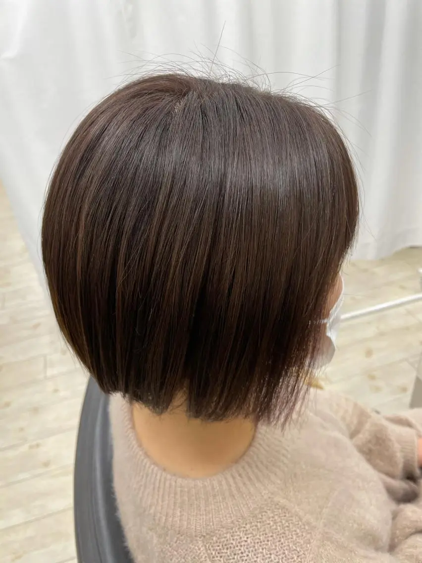 ショート 心斎橋/海外レイヤー 募集中三好玲奈のヘアスタイル