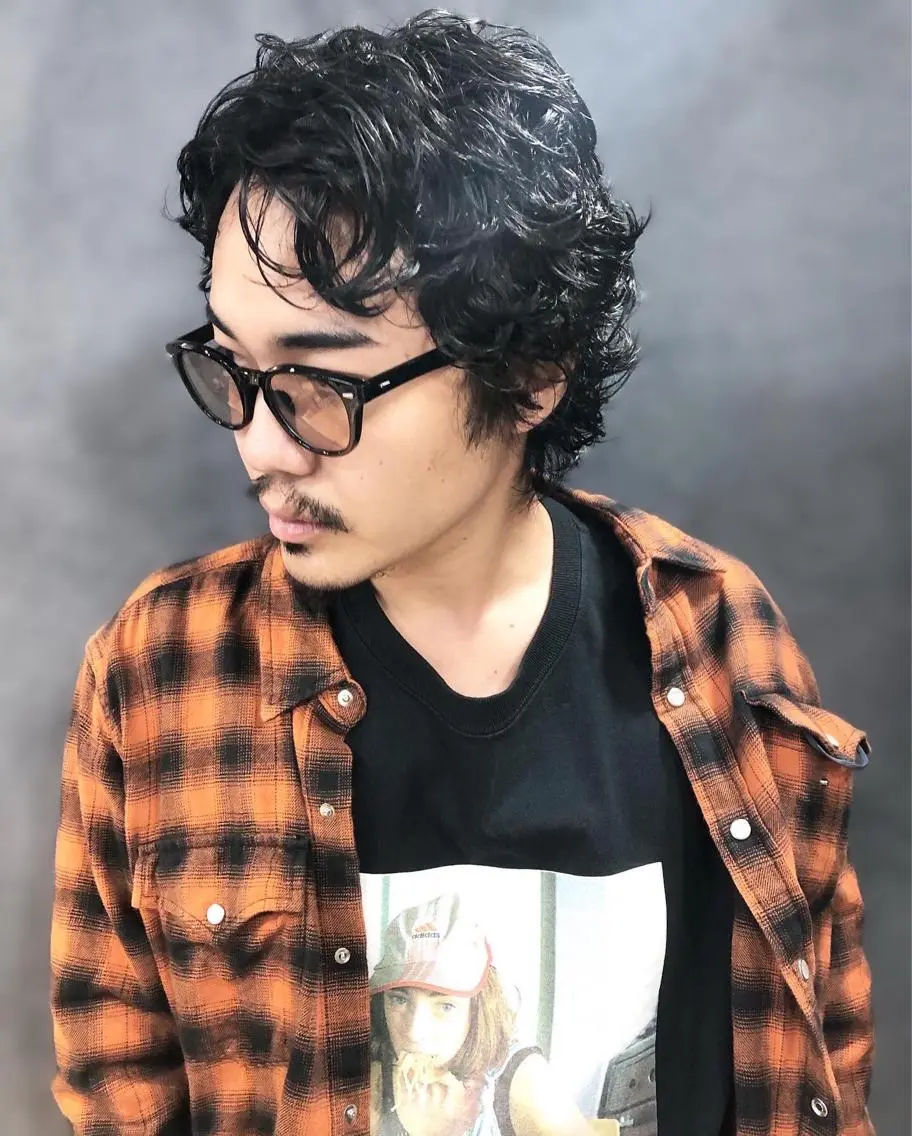 パーマ ヘアアレンジ メンズ カット パーマ トリートメント ヘアセット メンズ特化✂️栗原 侑也のヘアスタイル