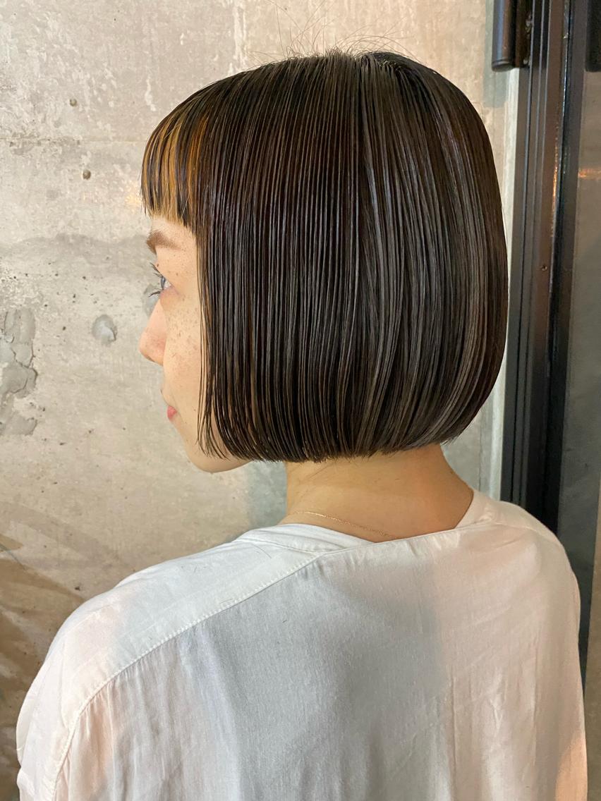 ショート カラー ボブ 【代表】笹沼 涼平のヘアスタイル