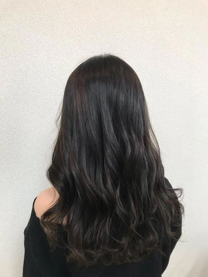 セミロング もりたみかこ 美容師お休み中のヘアスタイル