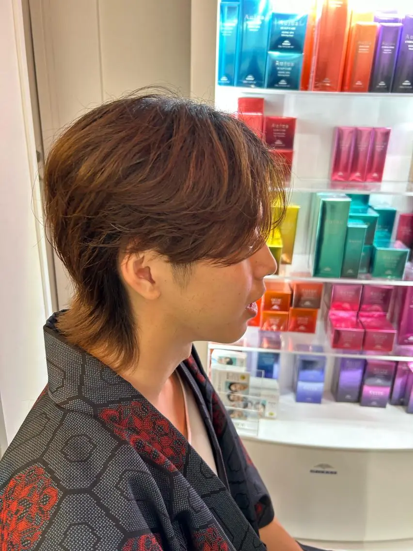 パーマ メンズ カット ヘアセット パーマ支持率No.1 ❤️🔥安成弾のヘアスタイル