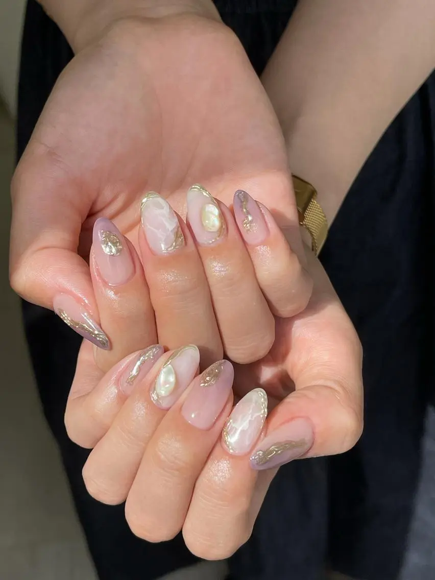 ネイル ハンドネイル Hisaka Mikiのネイルデザイン