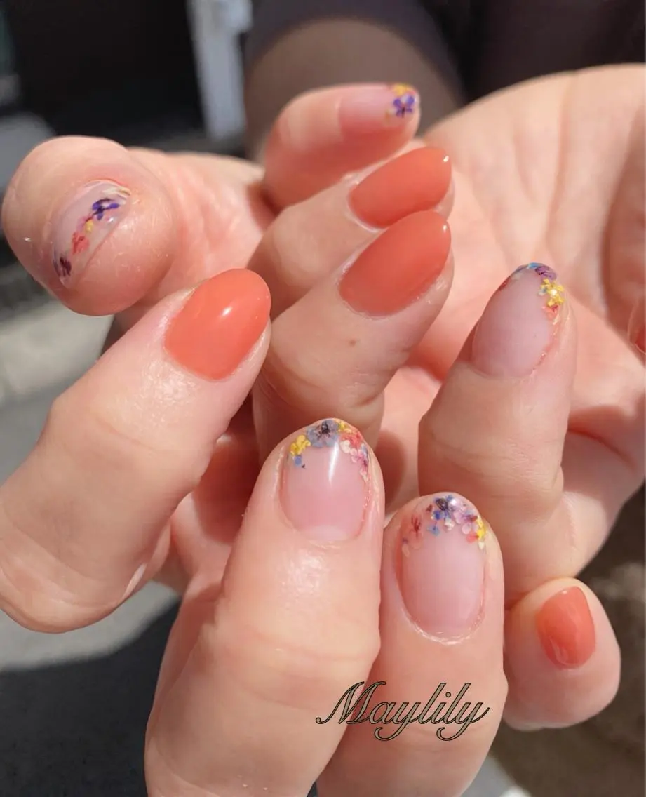 ネイル フレンチネイル ハンドネイル Nail salon Maylilyのネイルデザイン
