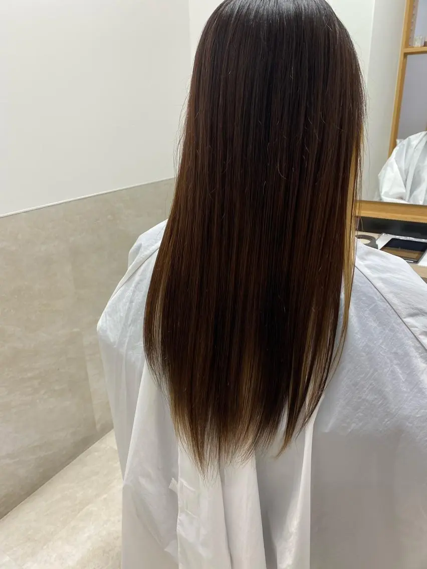 ロング 美髪クリエーター テラダタエコのヘアスタイル
