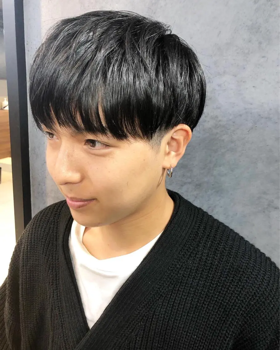 ヘアアレンジ メンズ マッシュ カット トリートメント ヘアセット メンズ特化✂️栗原 侑也のヘアスタイル