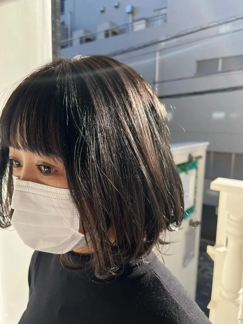 ミディアム izumi （いずみ）のヘアスタイル