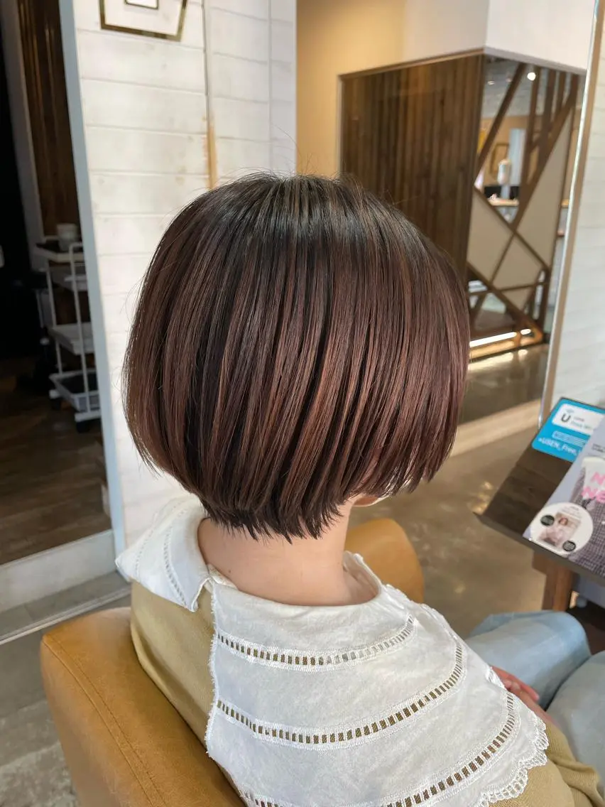 ショート 新店舗ORO塚口店 駅から徒歩4分🚶のヘアスタイル