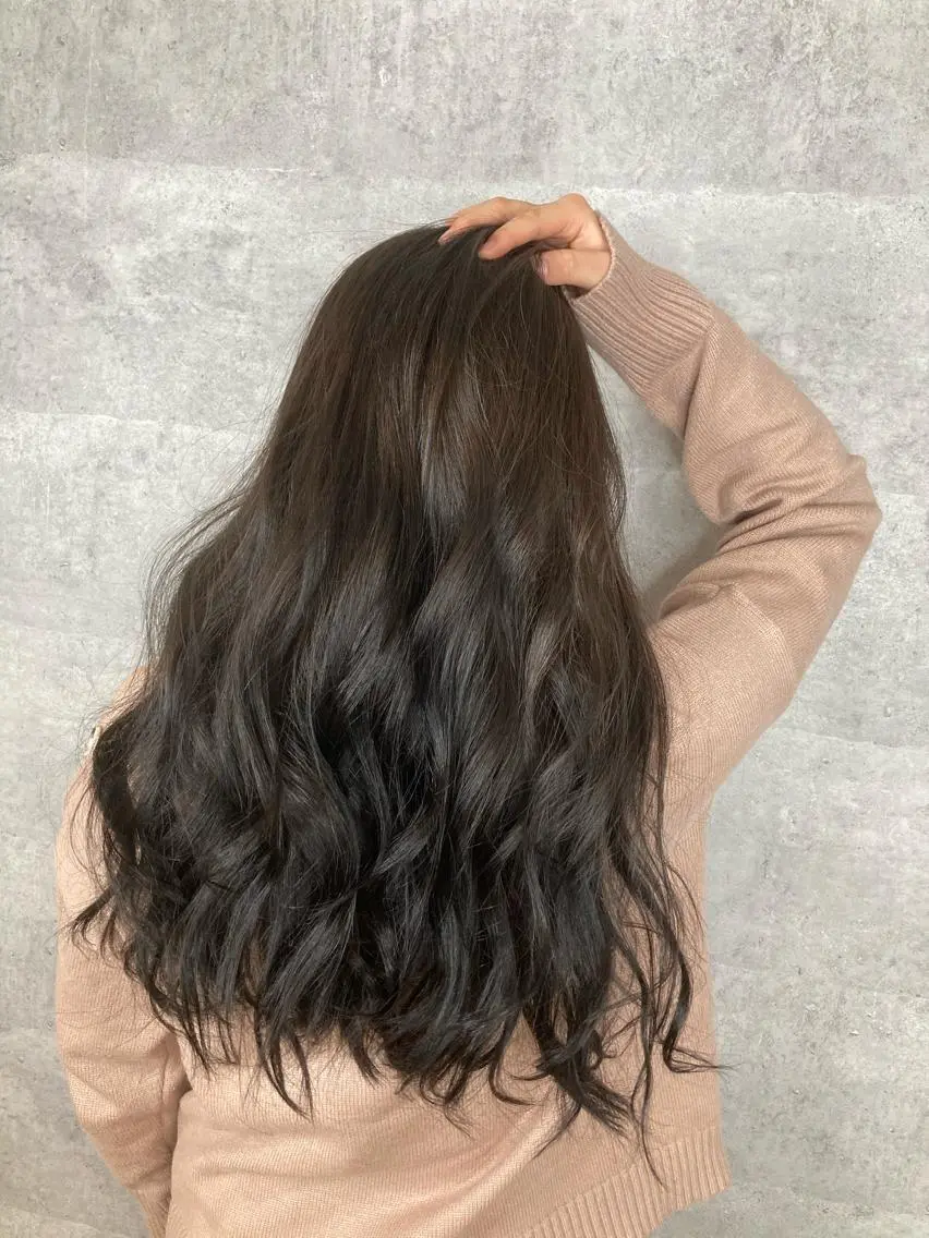 ロング カラー カット ヘアカラー トリートメント _WHITE芝本 賢吾【天王寺店】のヘアスタイル