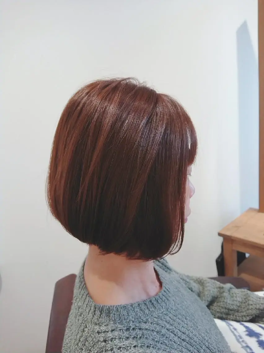 ミディアム カラー トリートメント カット ヘアカラー ハイライト⭐️上野 高広のヘアスタイル
