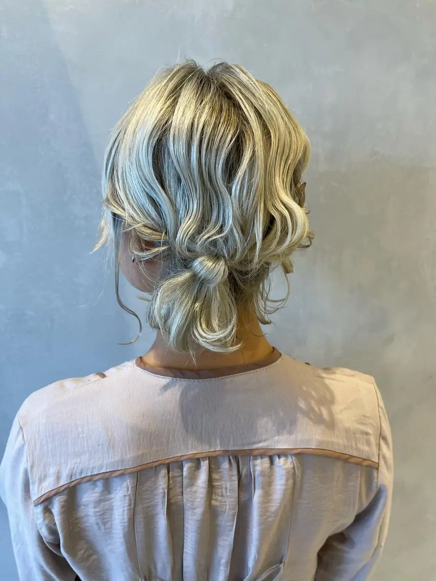 ヘアアレンジ ヘアセット ✁完全個室✁永野 晴のヘアスタイル